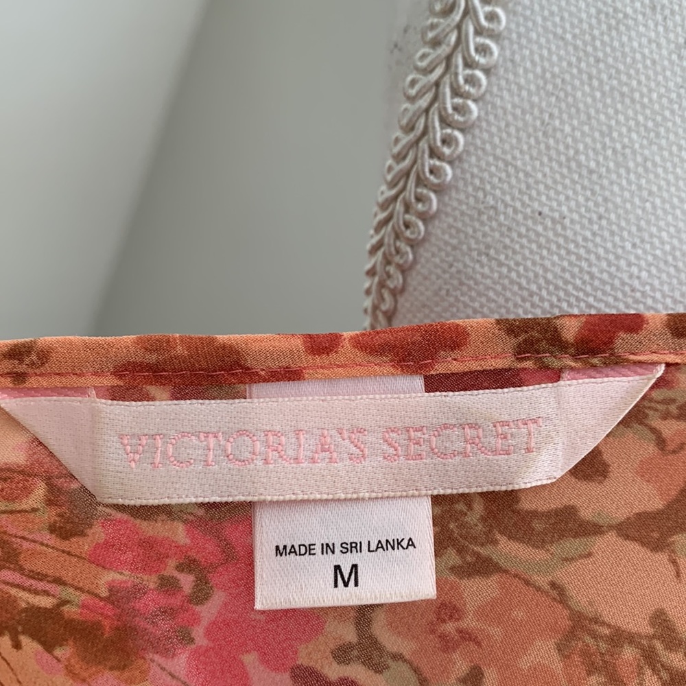 VTG Y2K VICTORIA'S SECRET Floral Lace Slip Dress - Picture 12 of 15